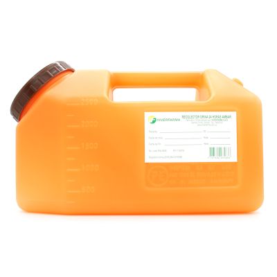 RECOLECTOR ORINA X3000  AMBAR INVERFARMA