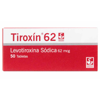 TIROXIN 62 MG X 50 TAB