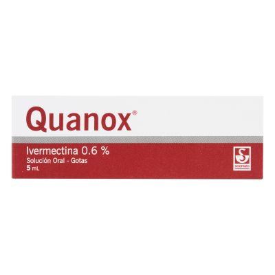 QUANOX 0.6% GOTAS SOLUCION ORAL 5 ML