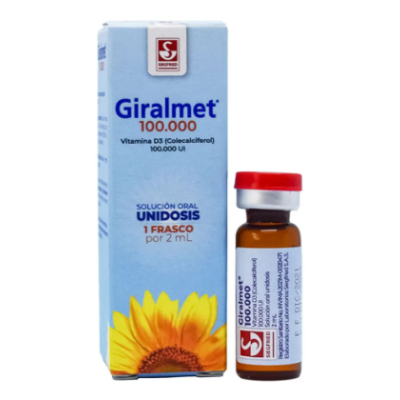 GIRALMET 100.000 UI VIAL 2 ML