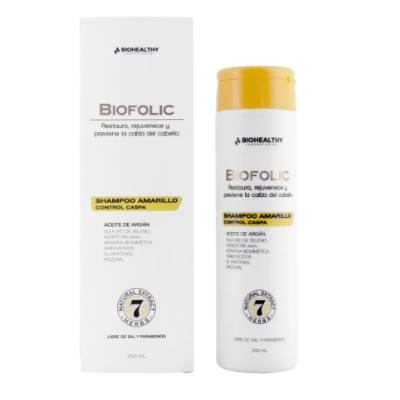 BIOFOLIC SHAMPOO AMARILLO CONTROL CASPA