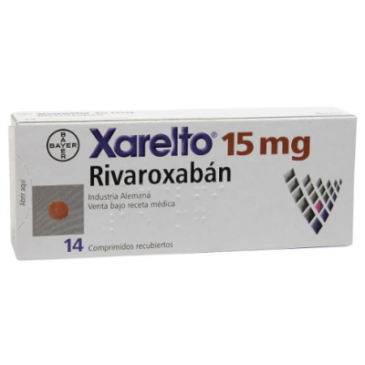 XARELTO 15 MG CJ X 14 COMP