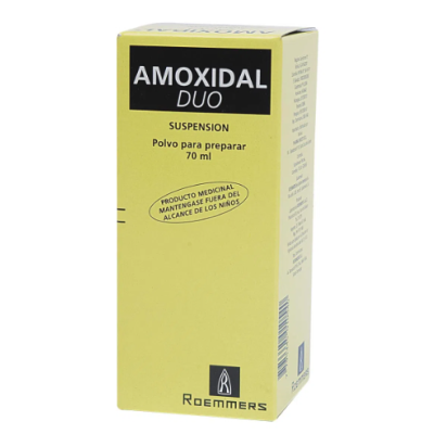 AMOXIDAL DUO 750 MG SUSP.70 ML
