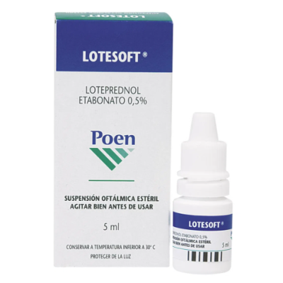 LOTESOFT SUSPENSION OFTAL X5ML