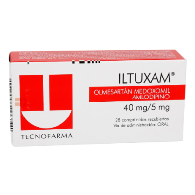 ILTUXAM 40 MG/5 MG 28 TAB