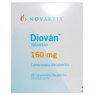 DIOVAN 160 MG FCT CJA X 28 TBS