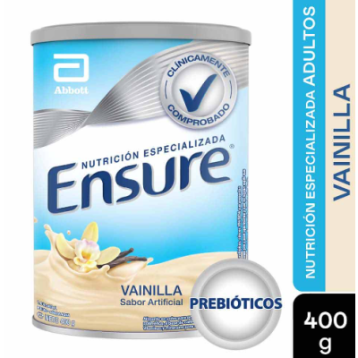 ENSURE POLVO VAINILLA X400 FOS