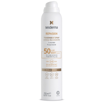 REPASKIN AEROSOL TRANSPARENTE SPF50+ 200