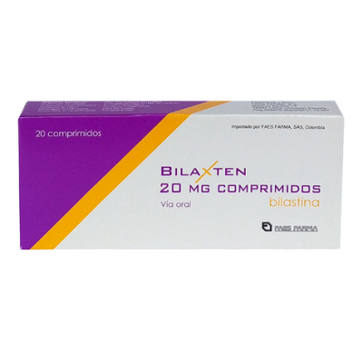 BILAXTEN 20 MG 20 COMP (BILASTINA)
