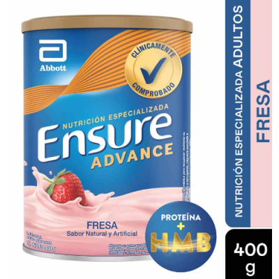 ENSURE ADVANCE FRESA 400 GRAMOS