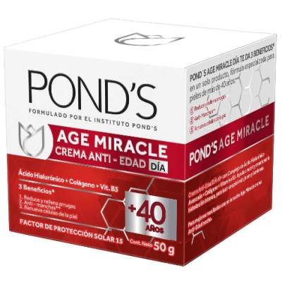 PONDS CREMA AGE MIRACLE DAY SPF+15 PA++