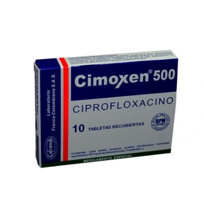 CIMOXEN 500 MG CJA X 10 (CIPROFLOXACINO)