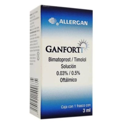 GANFORT FCO X 3 ML (BIMATOPROST+TIMOLOL)