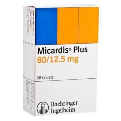 MICARDIS PLUS 80/12.5 MG X28 TELMISA+HID