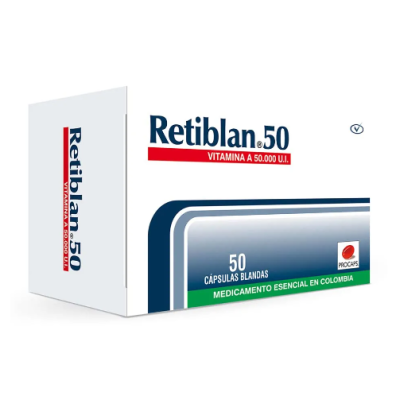 RETIBLAN 50 X 50 CAP