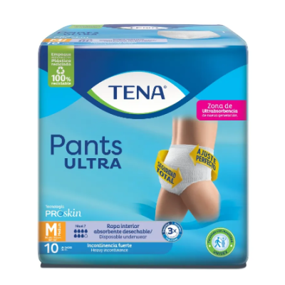 TENA PANAL PANTS ULTRA MEDIO X 10 UND