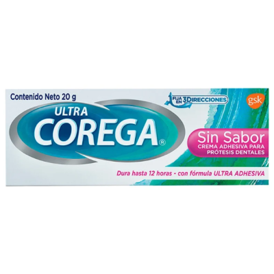 COREGA CREMA 3D ULTRA SIN SABOR 20 GR