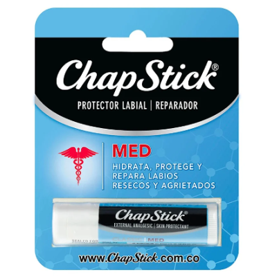 CHAP STICK LABIAL MEDICADO X 1 BARRA
