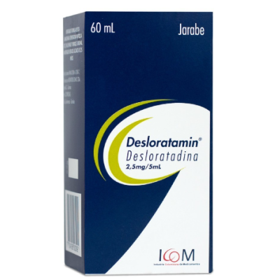 DESLORATAMIN JBE 2.5MG - 5ML 60 ML ICOM