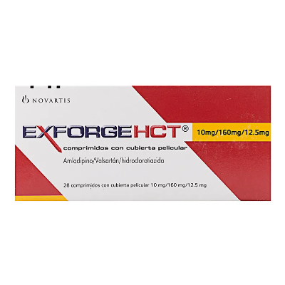 EXFORGE HCT 10/160/12.5 MG CJ X 28 TAB