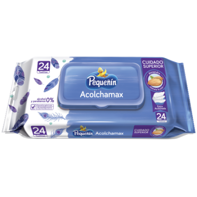 PEQUENIN TOALLITAS ACOLCHAMAX x 24 UND