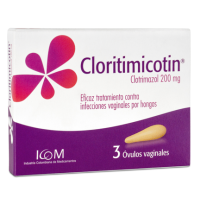 CLORITIMICOTIN 3 OVULOS VAGINALES ICOM