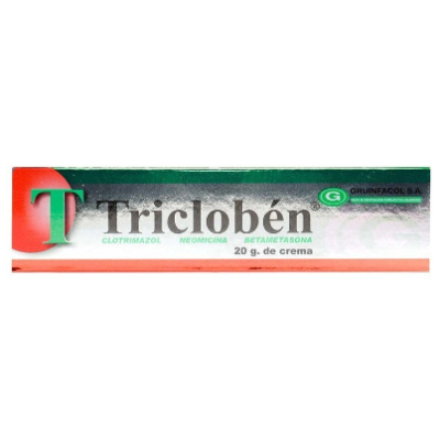 TRICLOBEN (CLOTRIMAZOL) CREMA X 20 GR