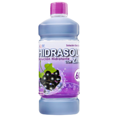 HIDRASOL 60 ZINC UVA 500 ML ORAL ICOM