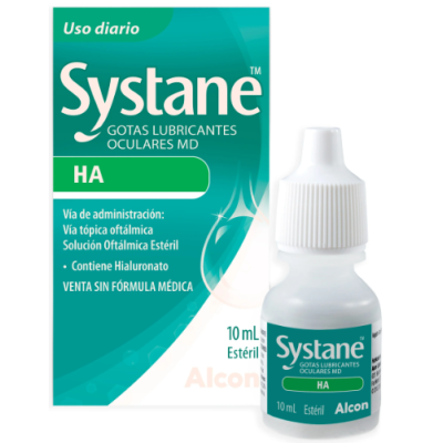 SYSTANE HA GOTAS LUBRICANTES OCULARES 10