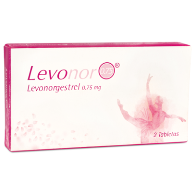 LEVONOR 0.75 MG 2 TAB ICOM