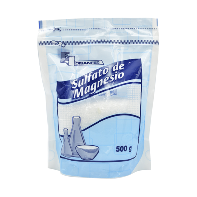SULFATO MAGNESIO BOLSA X 500 GR