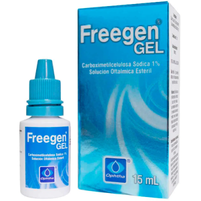 FREEGEN GEL FCO X 15 ML (CARBOXIMETILCEL