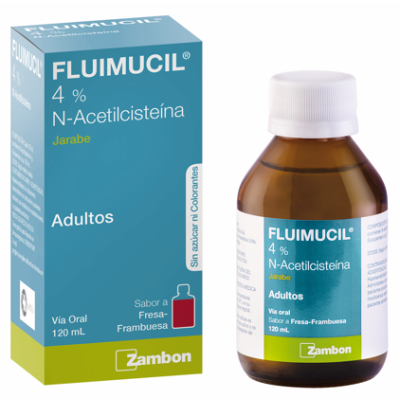 FLUIMUCIL JARABE ADULTOS  4% 120 ML