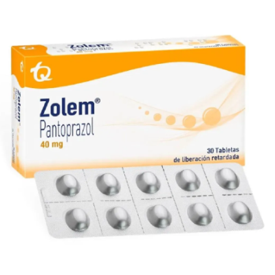 ZOLEM (PANTOPRAZOL) 40 MG x 30 TAB LR