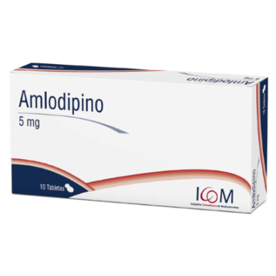 AMLODIPINO 5 MG X 10 TAB ICOM