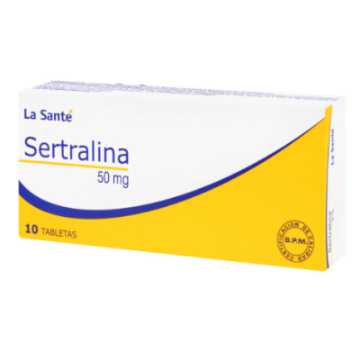SERTRALINA 50 MG CJA X 10 LASANTE