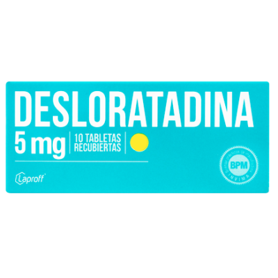 DESLORATADINA 5 MG 10 TAB LAPROFF