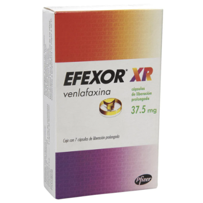 EFEXOR XR 37.5 MG X 7 CAP