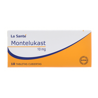 MONTELUKAST 10 MG X 10 TBS LASANTE