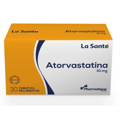 ATORVASTATINA 10 MG 30 TBS LASANTE
