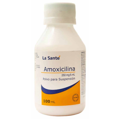 AMOXICILINA 250 MG SUSP. X 100 LASANTE
