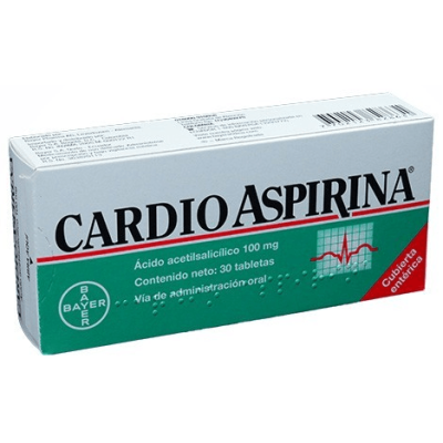 CARDIOASPIRINA 0.1 GR X 30 TAB