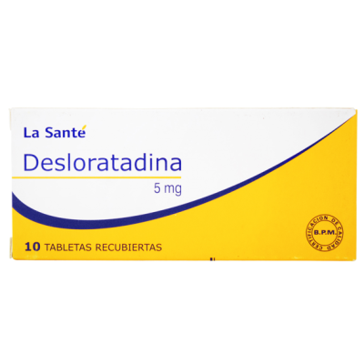 DESLORATADINA 5 MG CJA X 10 TBS LASANTE