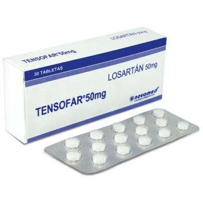 LOSARTAN 50 MG (TENSOFAR) 30 TAB
