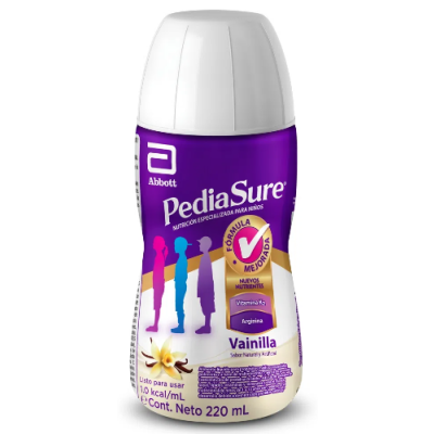 PEDIASURE LIQUIDO VAINILLA BOTELLA 220 M