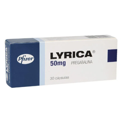 LYRICA 50 MG 30 CAP