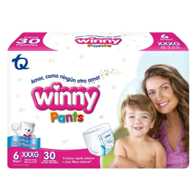 WINNY PANTS ULTRA ABSOR ETA XXXG 6 X 30