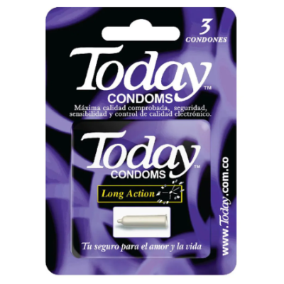 TODAY LONG ACTION CJA X 3 UNIDADES