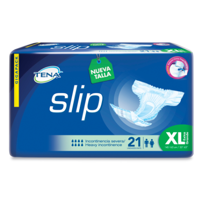 TENA SLIP PANAL TALLA XL 21 UDS