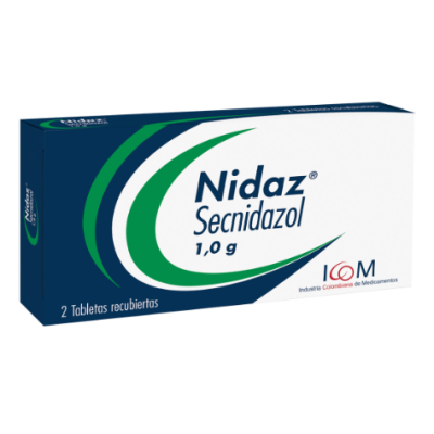NIDAZ 1G X 2 TAB (SECNIDAZOL)